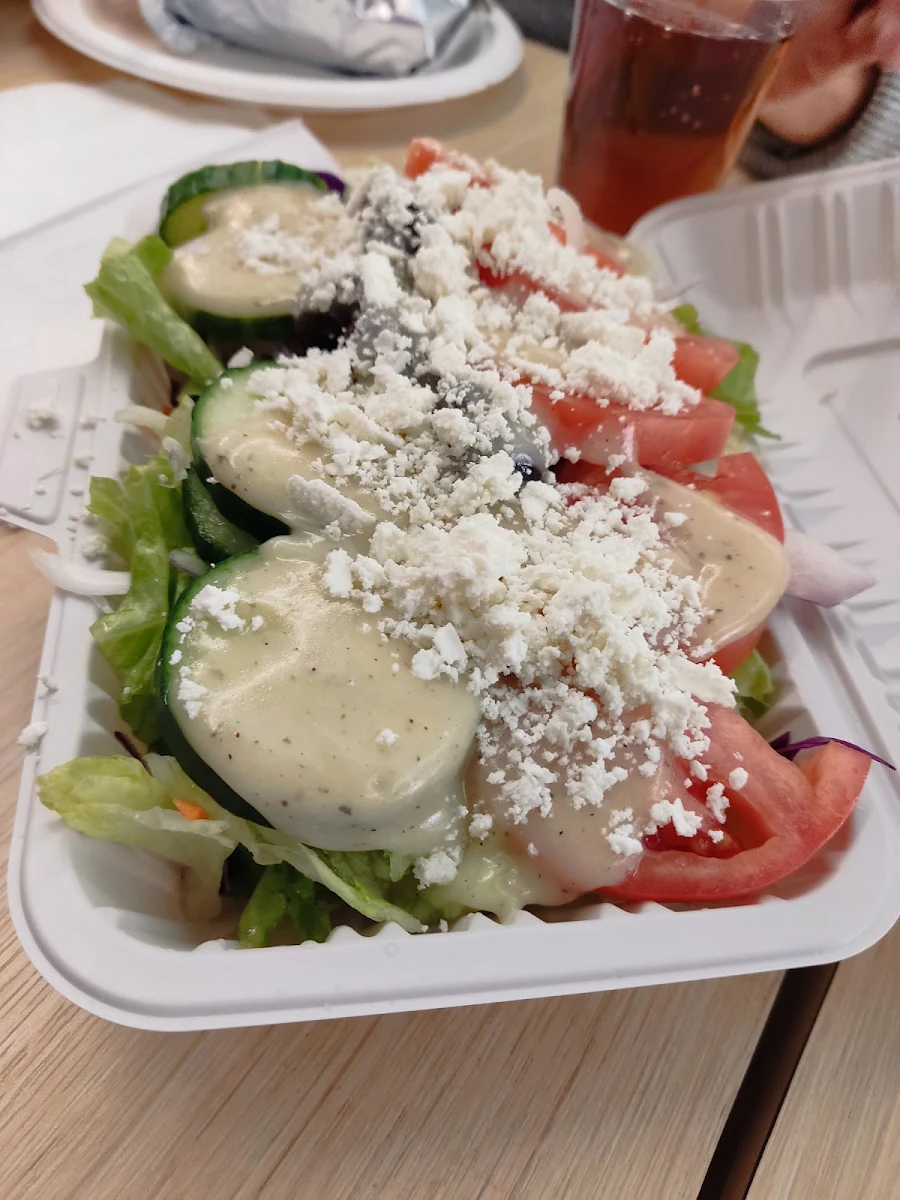 Salad Dressing, Aristos Souvlaki & Gyros