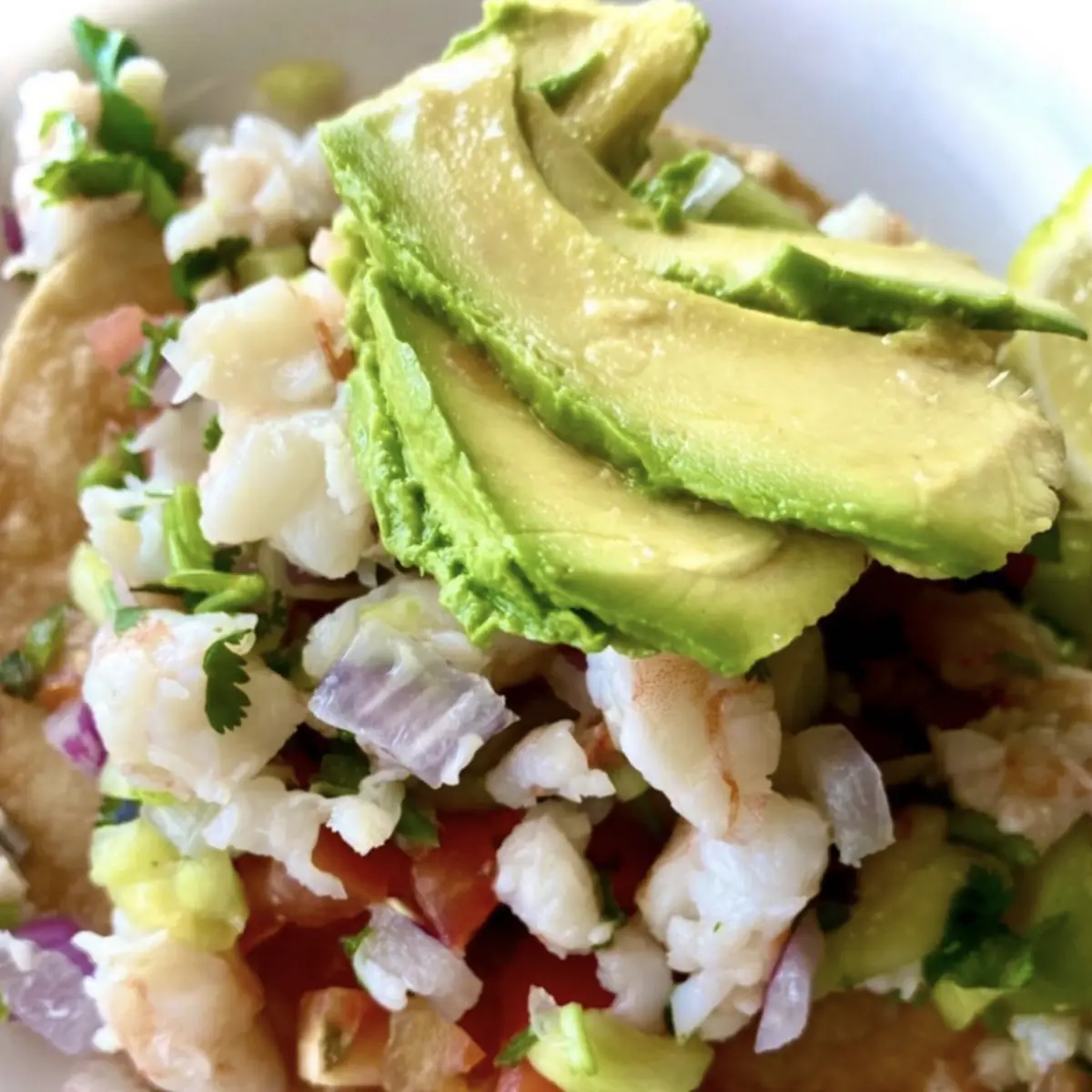Pinto Bean Tostada