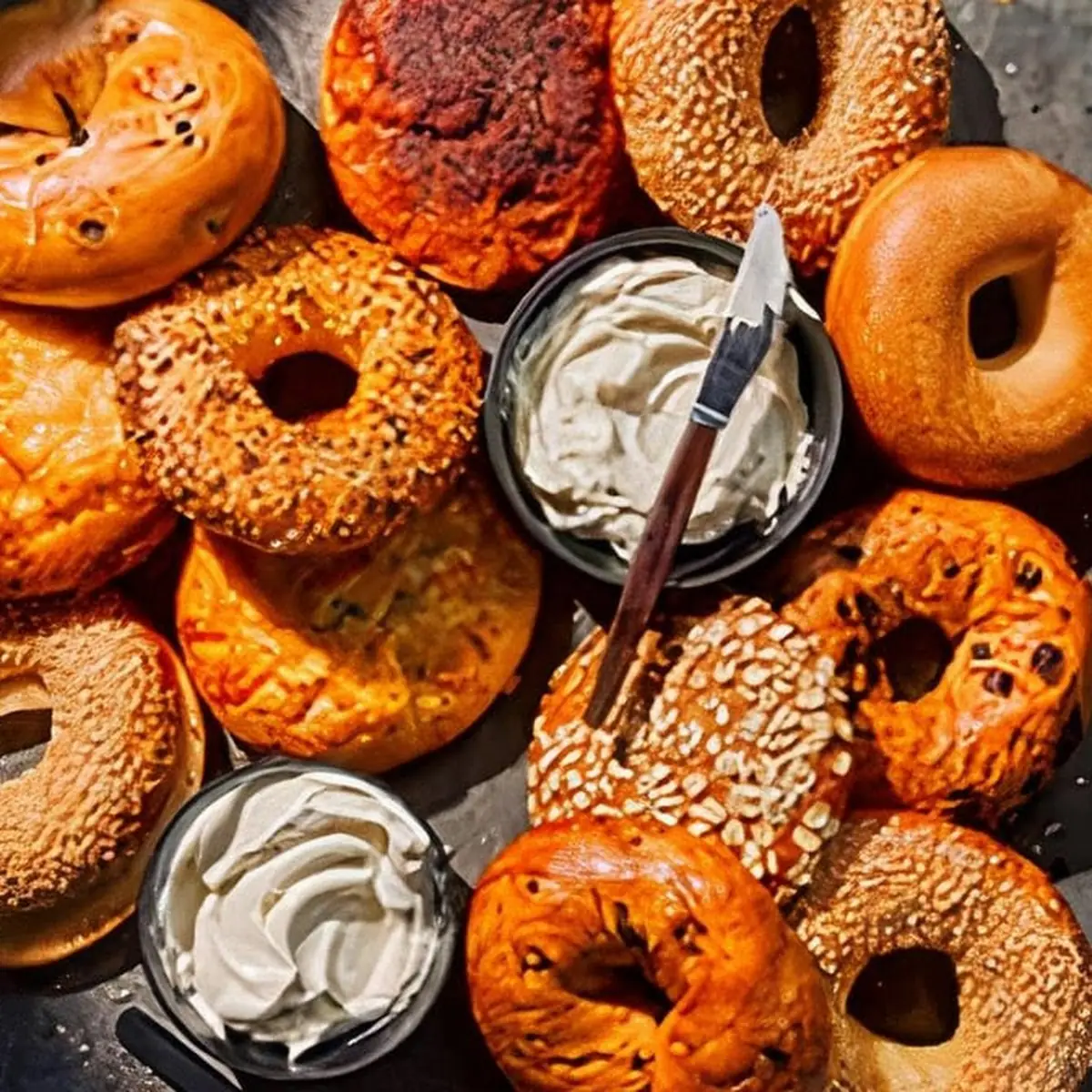 Sesame Bagel