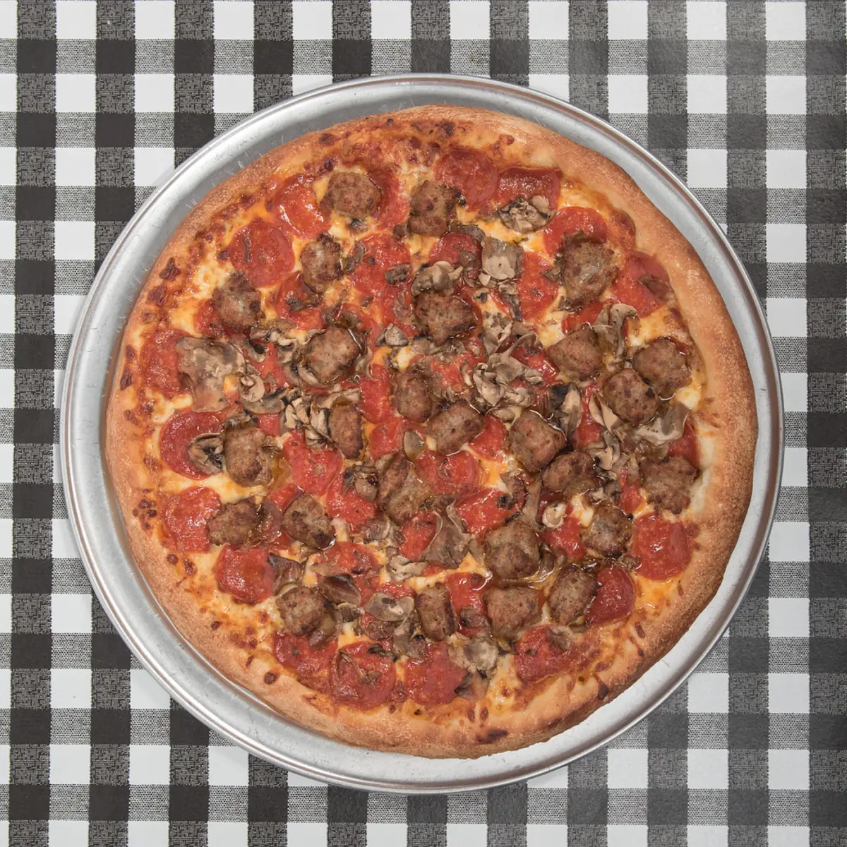 Breakfast Meat Pizza