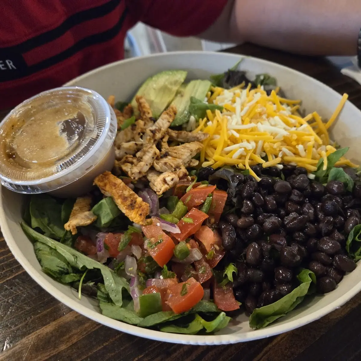 Southwest Chicken Salad with Balsamic Dressing