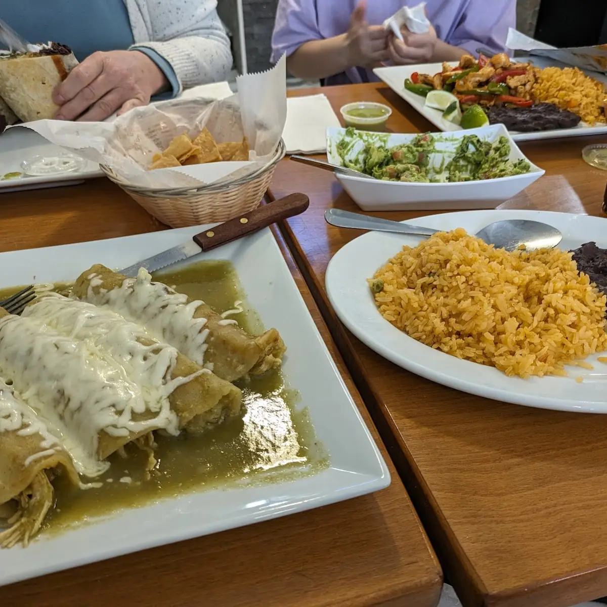 Enchiladas Verdes