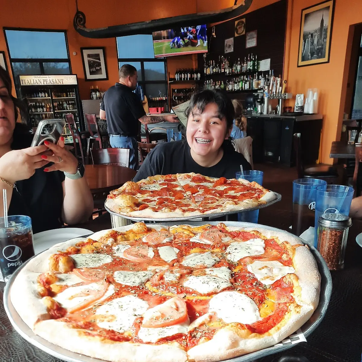 Pepperoni Pizza Margherita Pizza