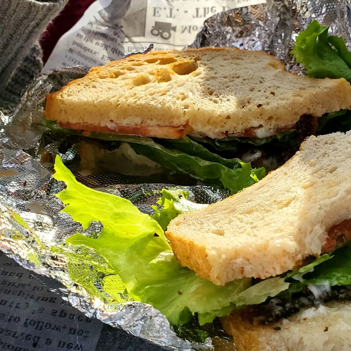 blt Sandwich on Sourdough Bread