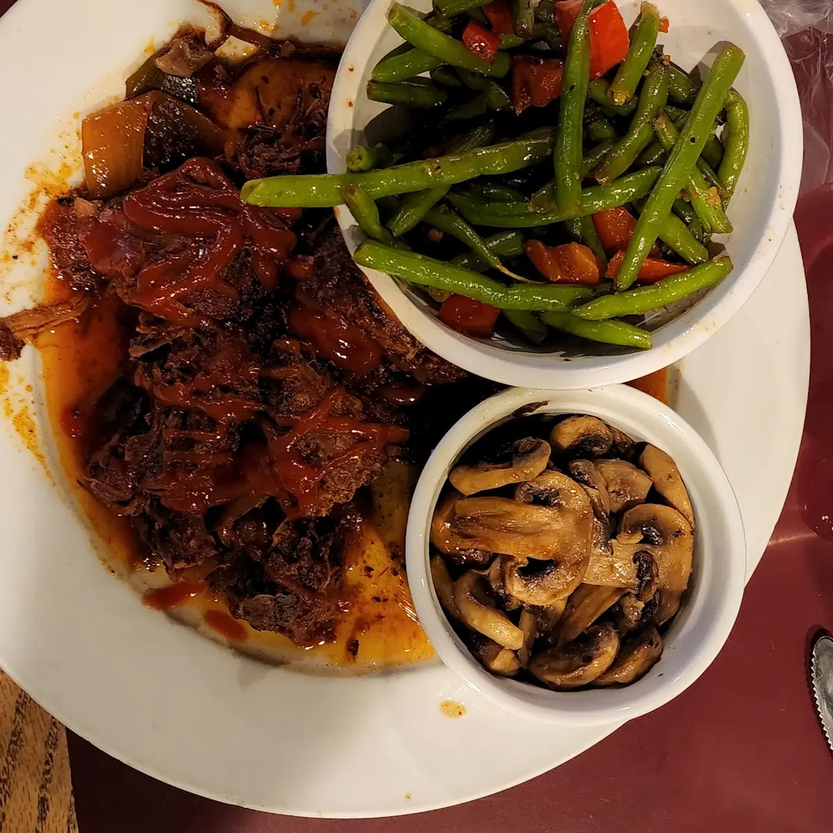 Pulled Pork BBQ Plate