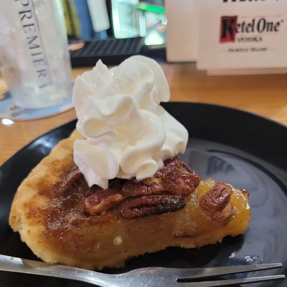 Southern Pecan Pie Slice