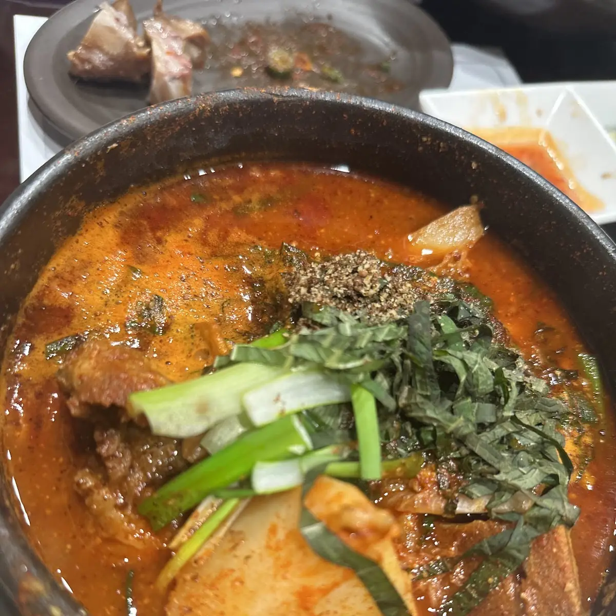 Spicy Pork Chop Hot Pot