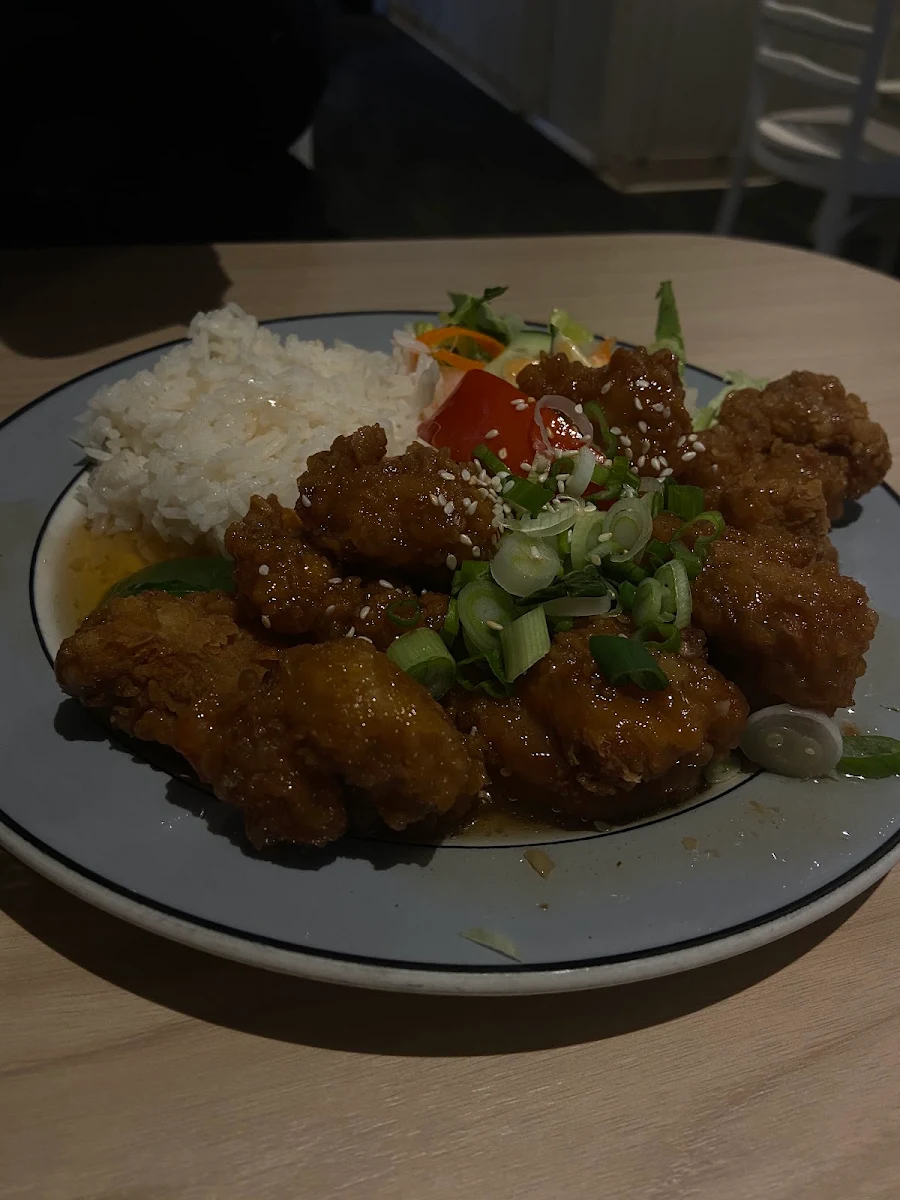 Poulet Général Tao Avec Riz