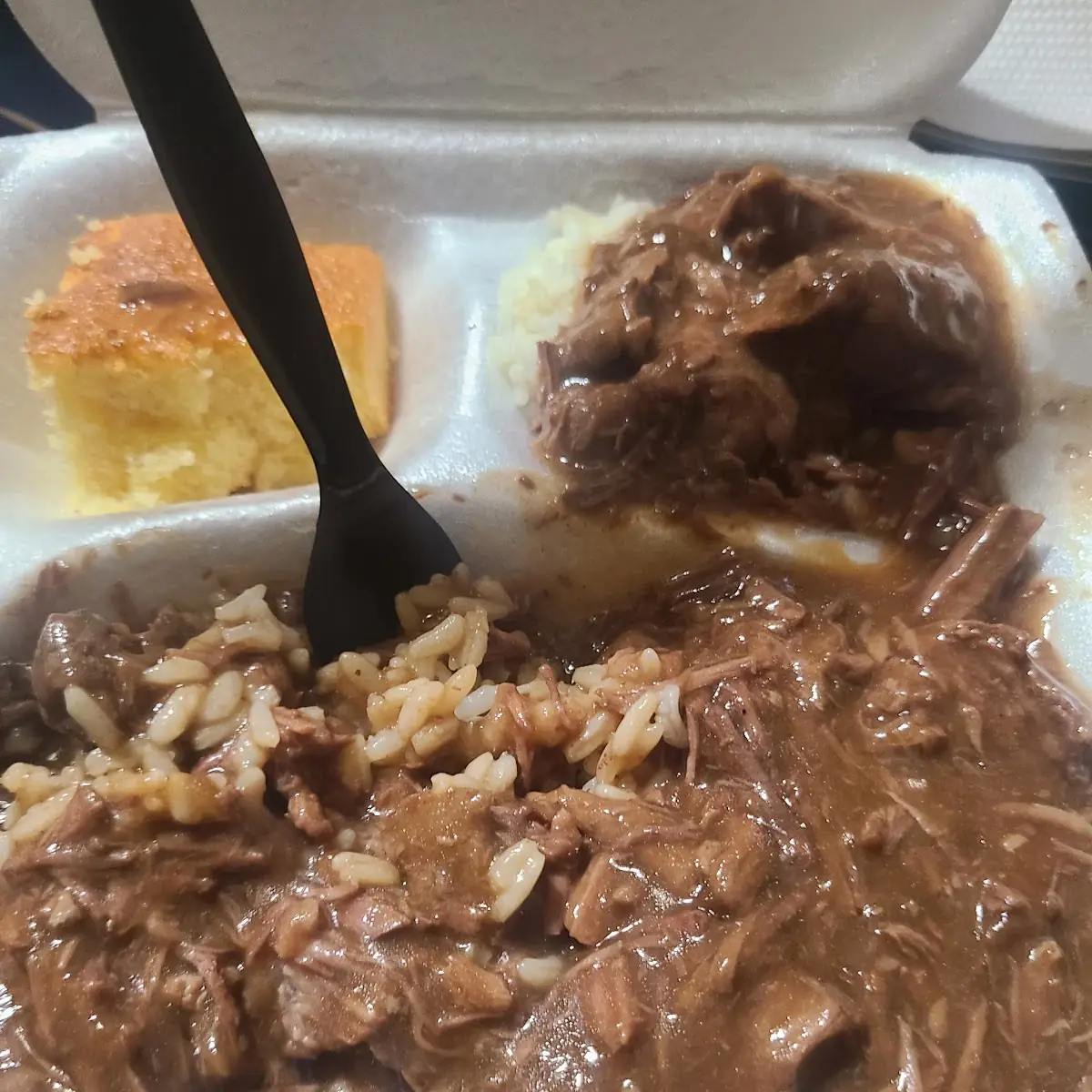 Beef Tips and Rice