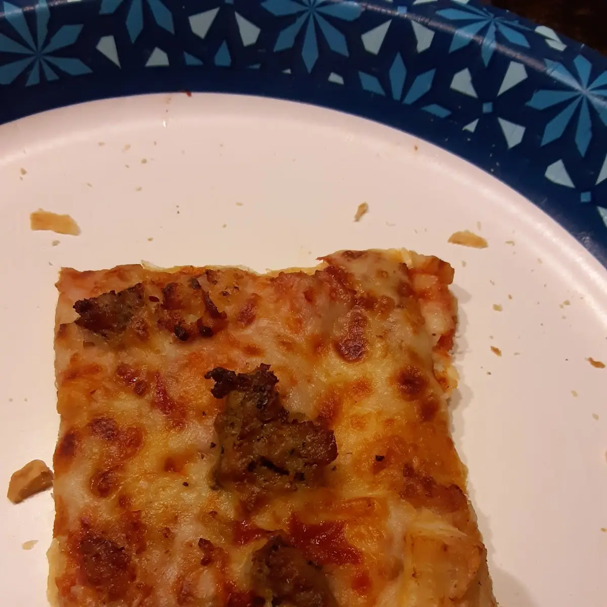Sausage Pepperoni Pizza