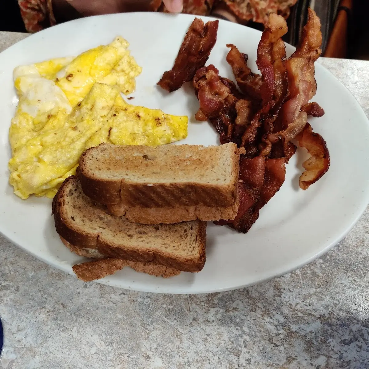 Corn Beef Hash Eggs &Toast