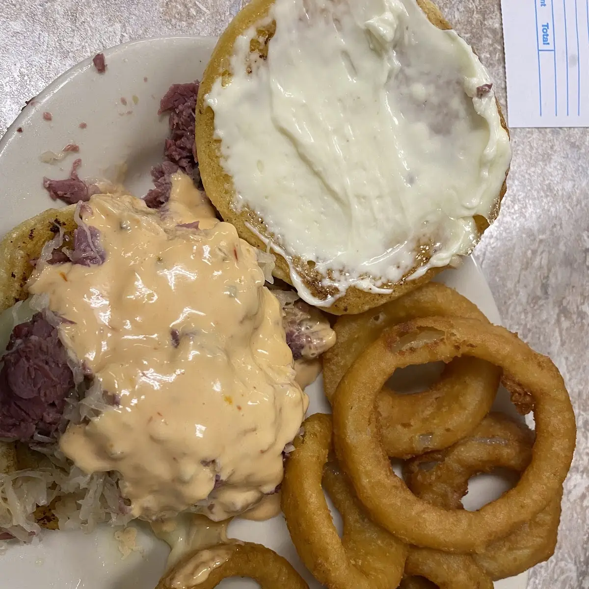 Corned Beef Hamburger