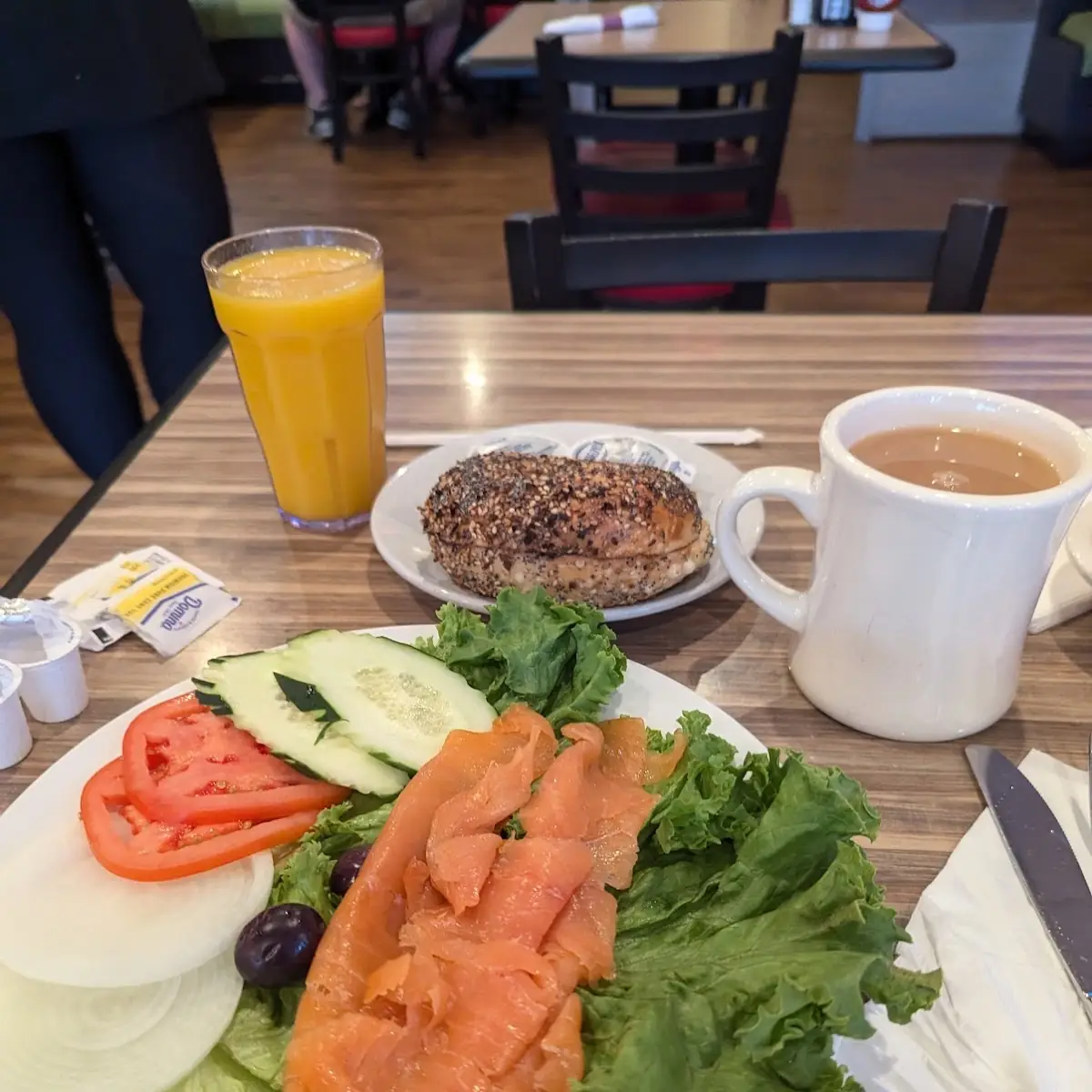 Nova Lox & Onion Omelette