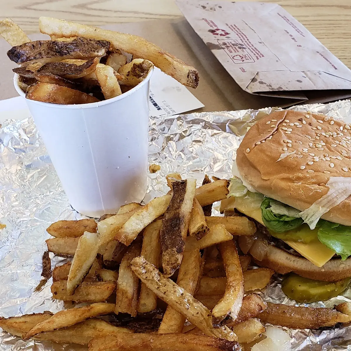 Five Guys Style Cajun Style Five Guys Shake