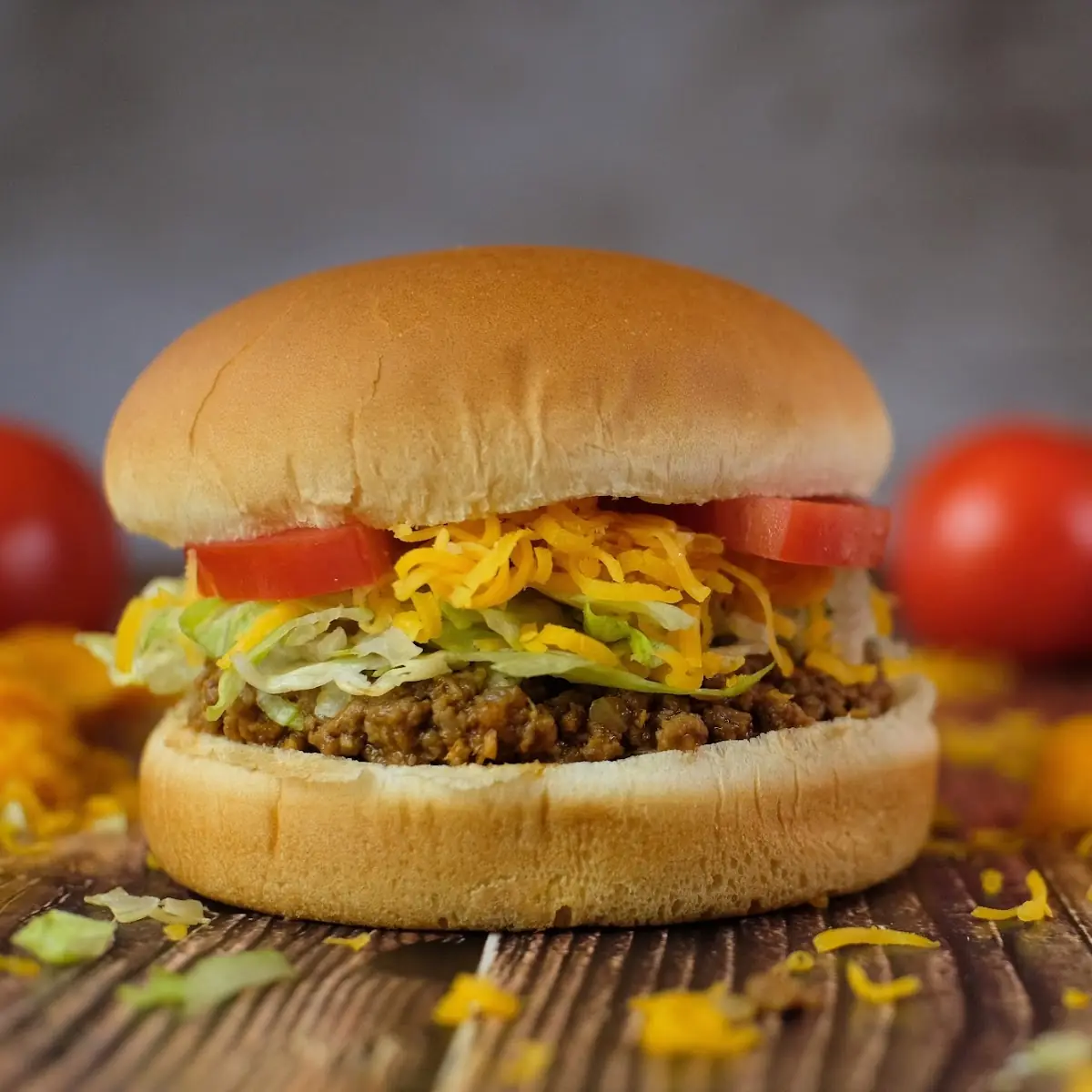 Beef Taco Burger