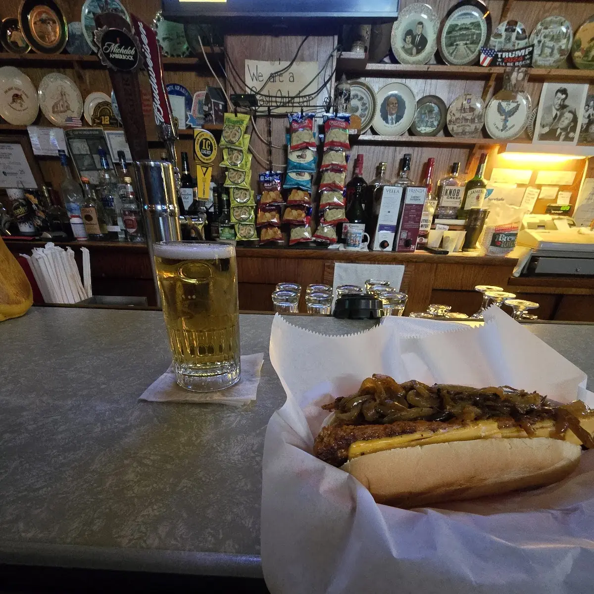Stanley's Famous Hot Sausage Sandwich