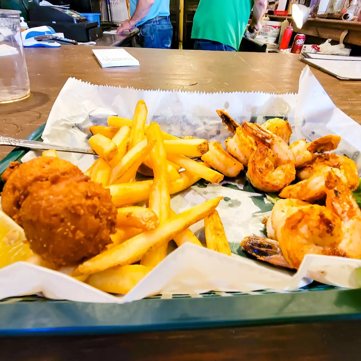 Grilled Shrimp Basket