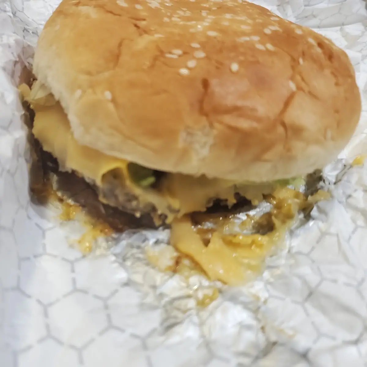 Four Cheeseburger Combo