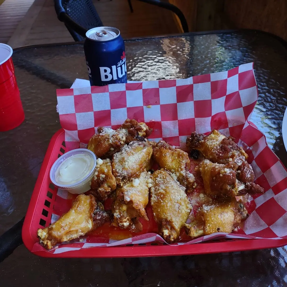 Garlic Parmesan Wings