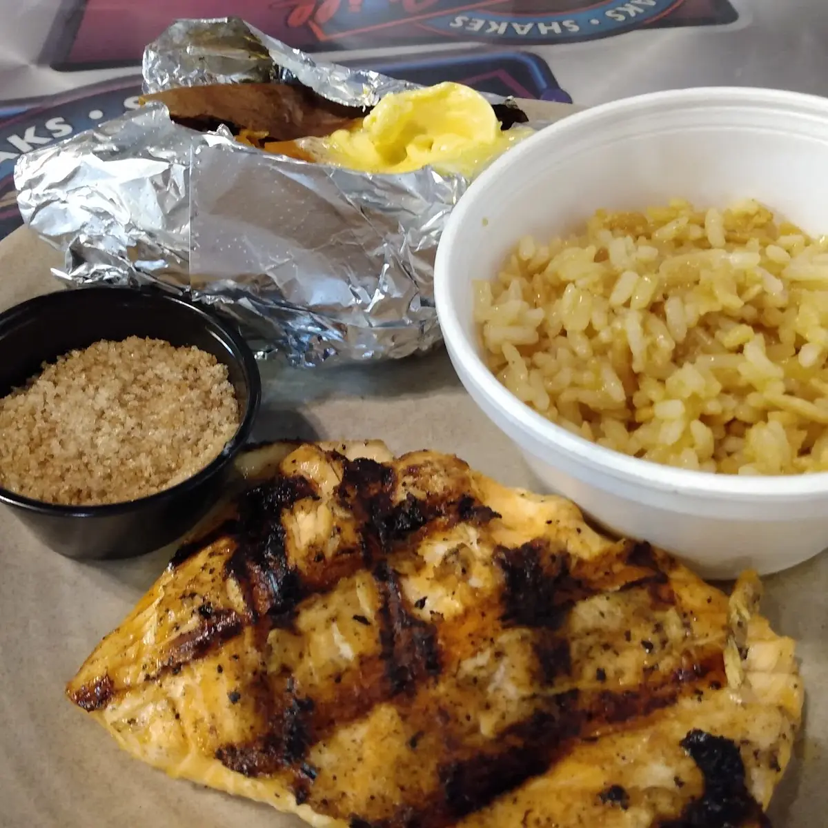 Grilled Salmon
