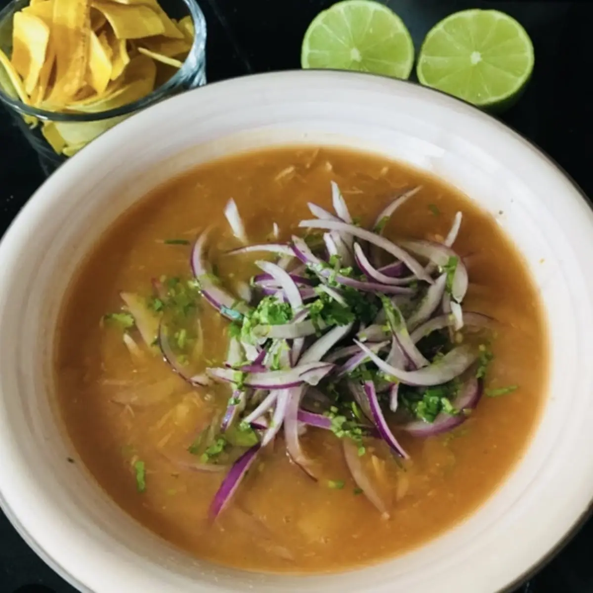 Encebollado Ecuadorian Fish Soup with Onions