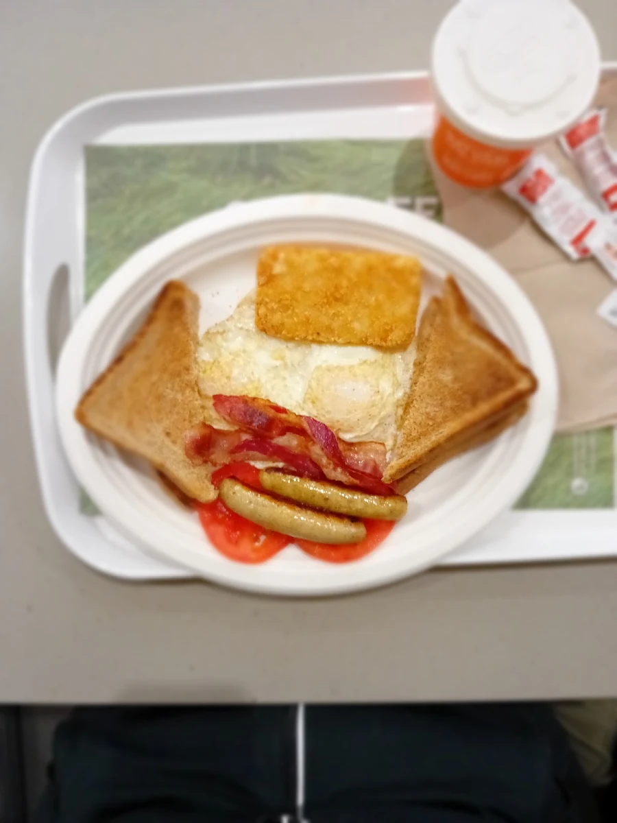 Breakfast Plate, A&W Canada