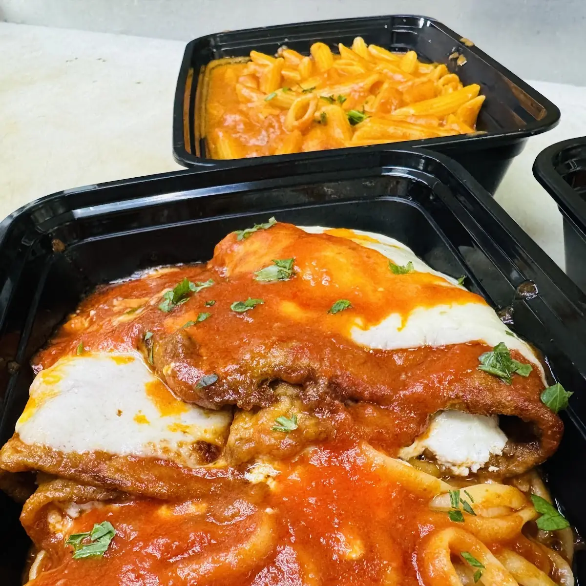 Chicken Parm or Eggplant Parm