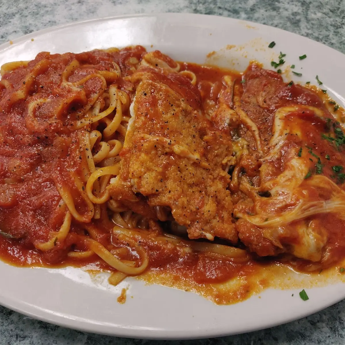 Veal Parmigiana
