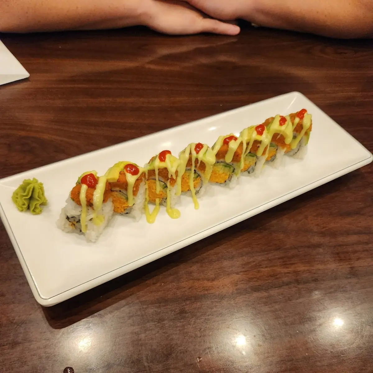 Spicy Tuna Roll and Eel Cucumber Roll