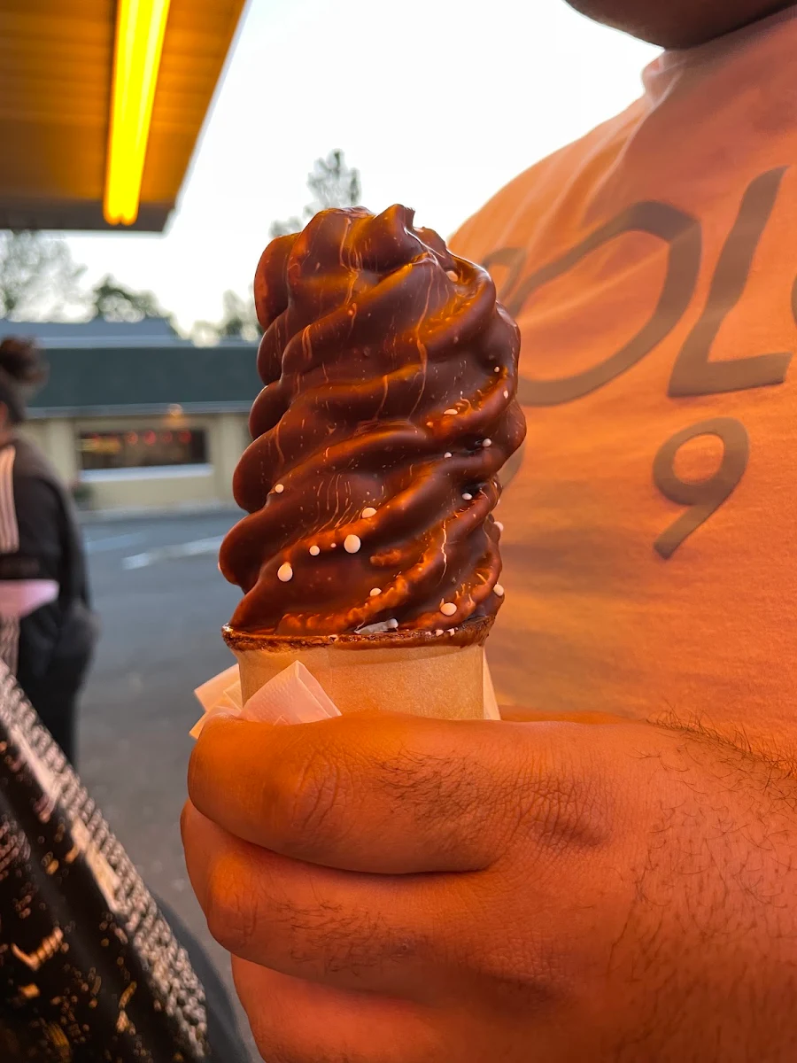 Chocolate Dipped Vanilla Cone