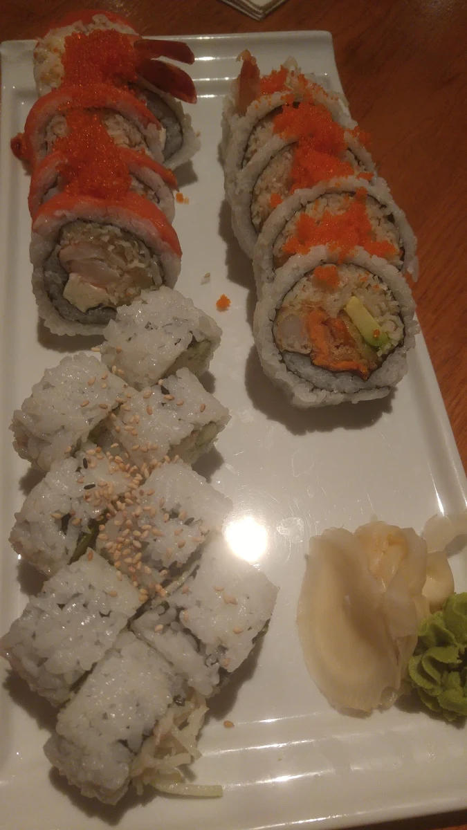 Alaska Roll • Dynamite Roll • California Roll