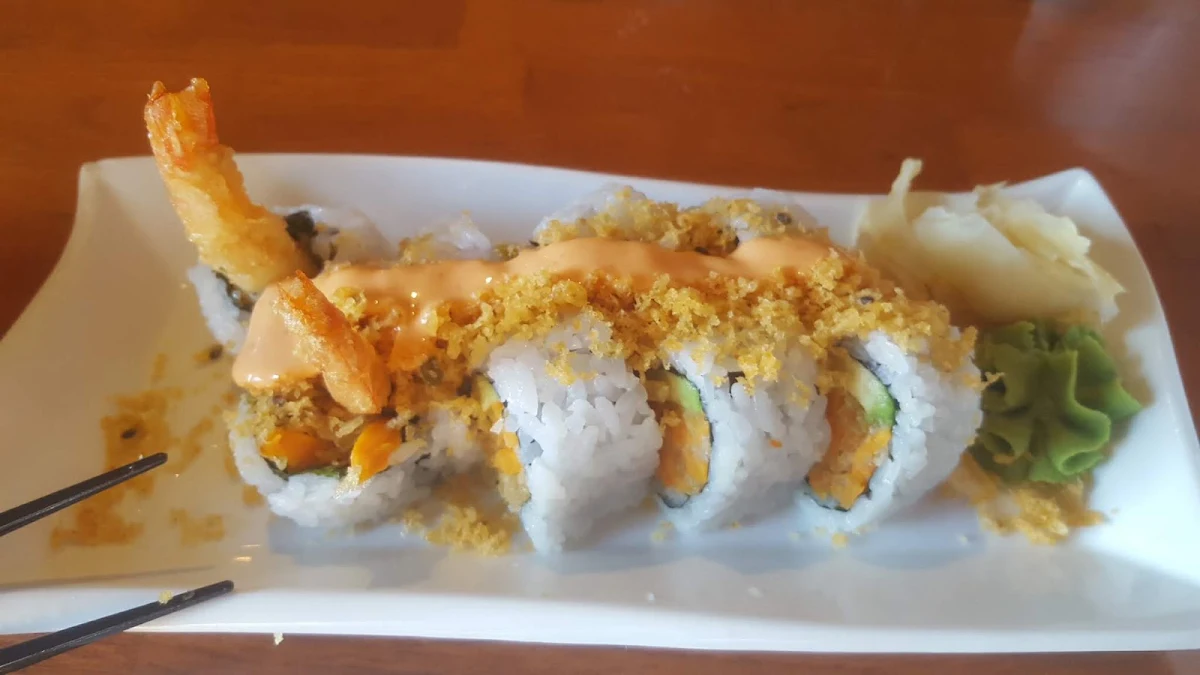 Spicy Yam Tempura Roll