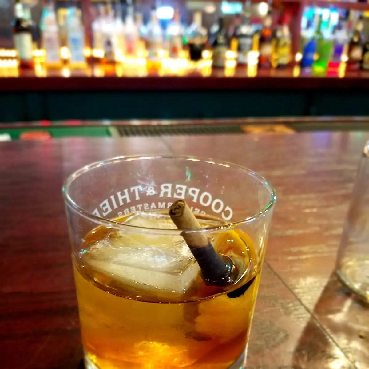 Smoked Old Fashioned