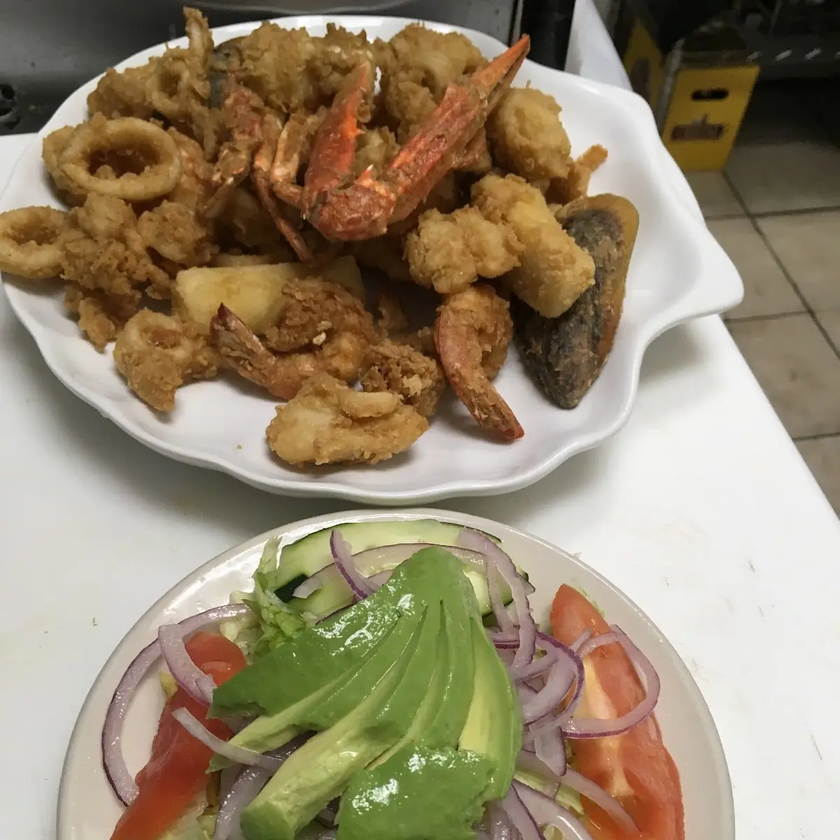 Jalea Personal Fried Seafood Mix