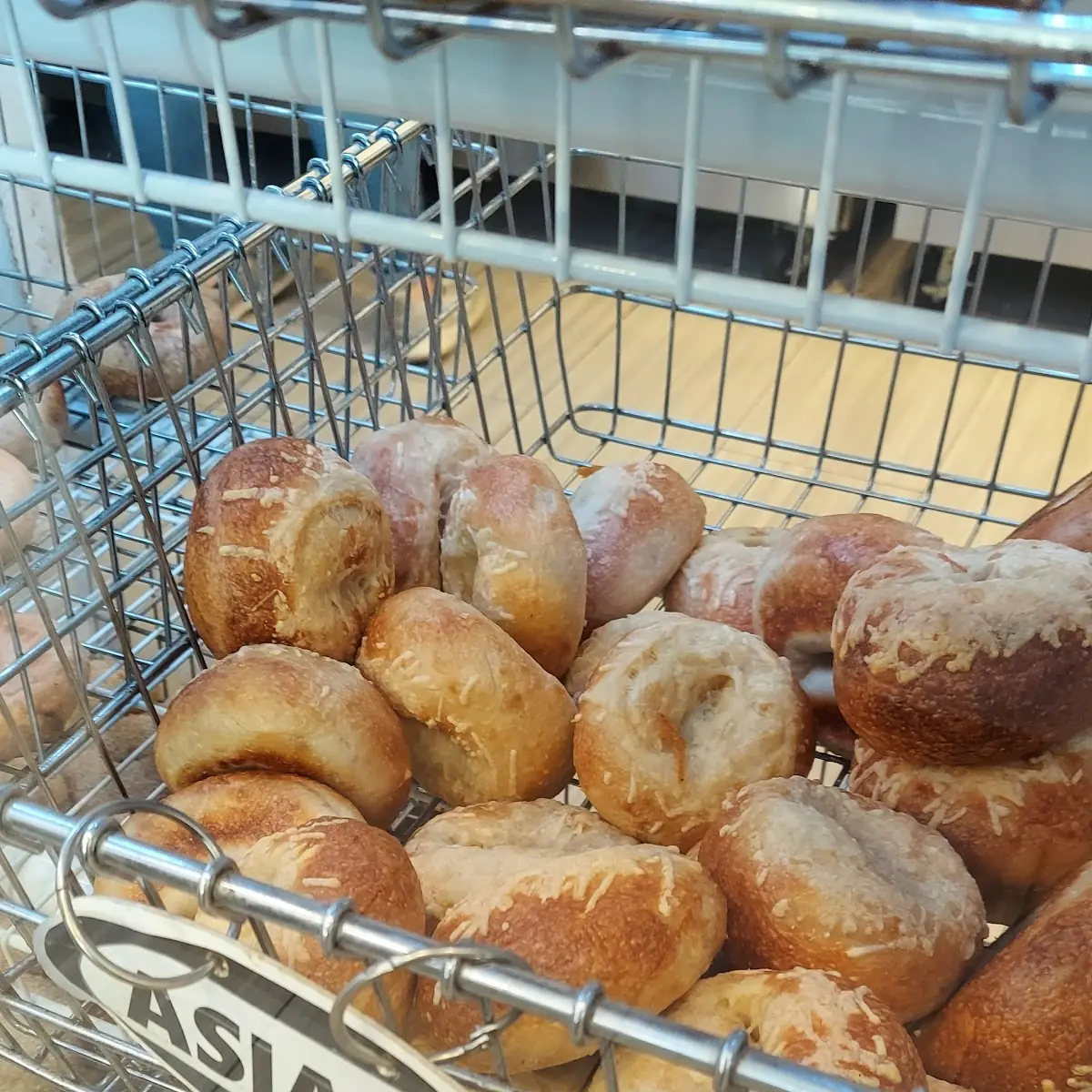 Asiago Bagel