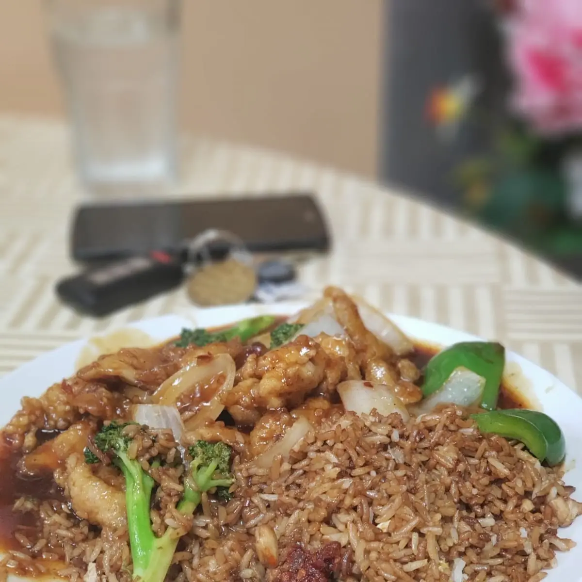 Shrimp and Beef with Mixed Vegetables