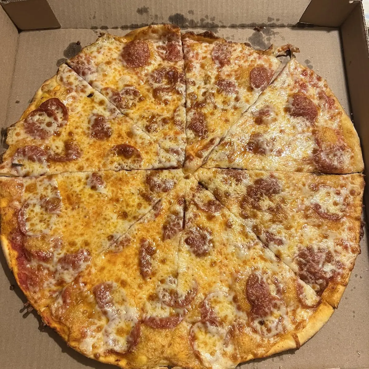 Pepperoni Thin Crust Pizza