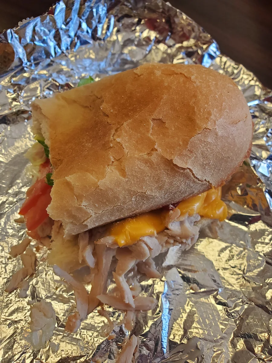 Turkey and Cheese Sub
