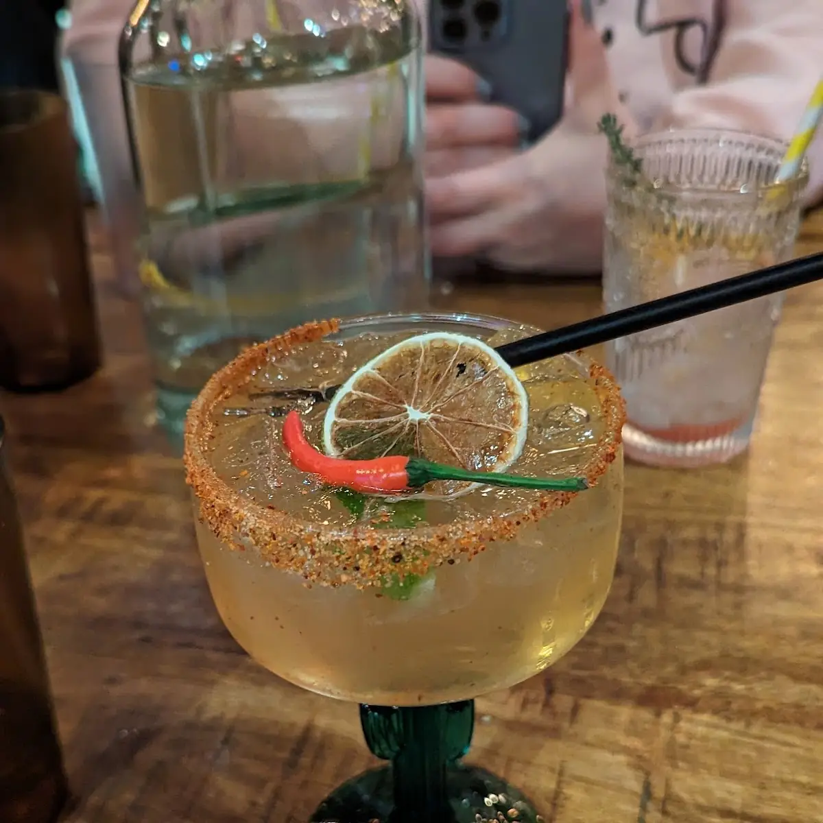 Margarita and IPA Beer