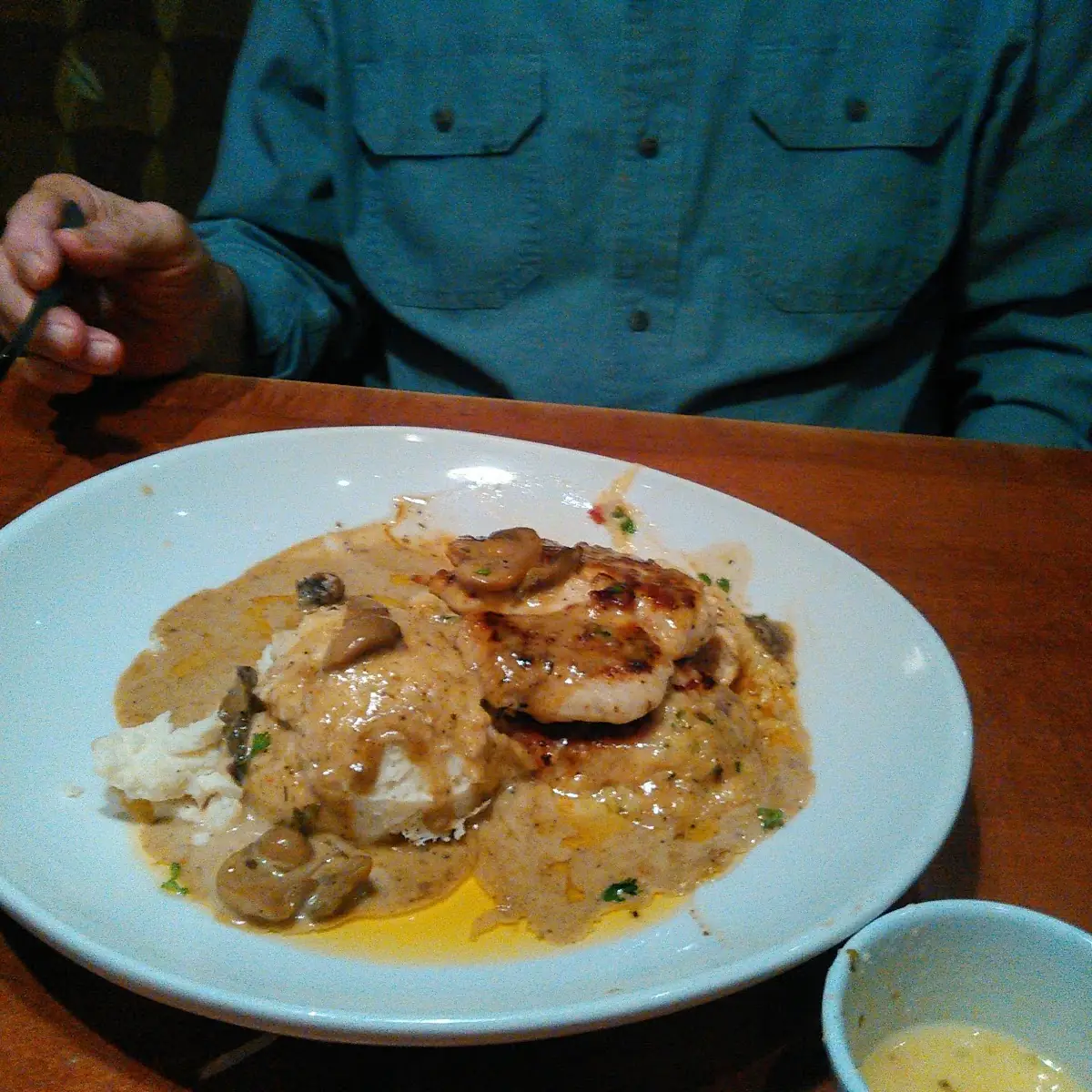 Stuffed Chicken Marsala