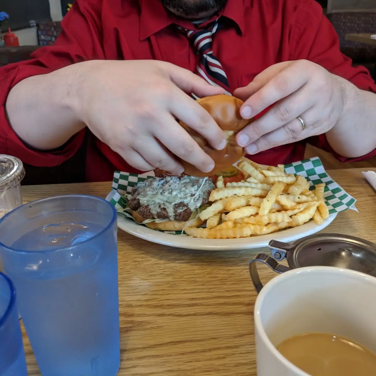Blue Cheese Burger