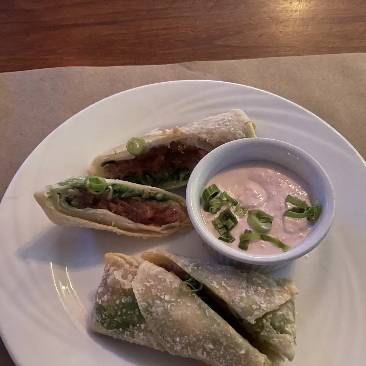 Tuna Spring Rolls