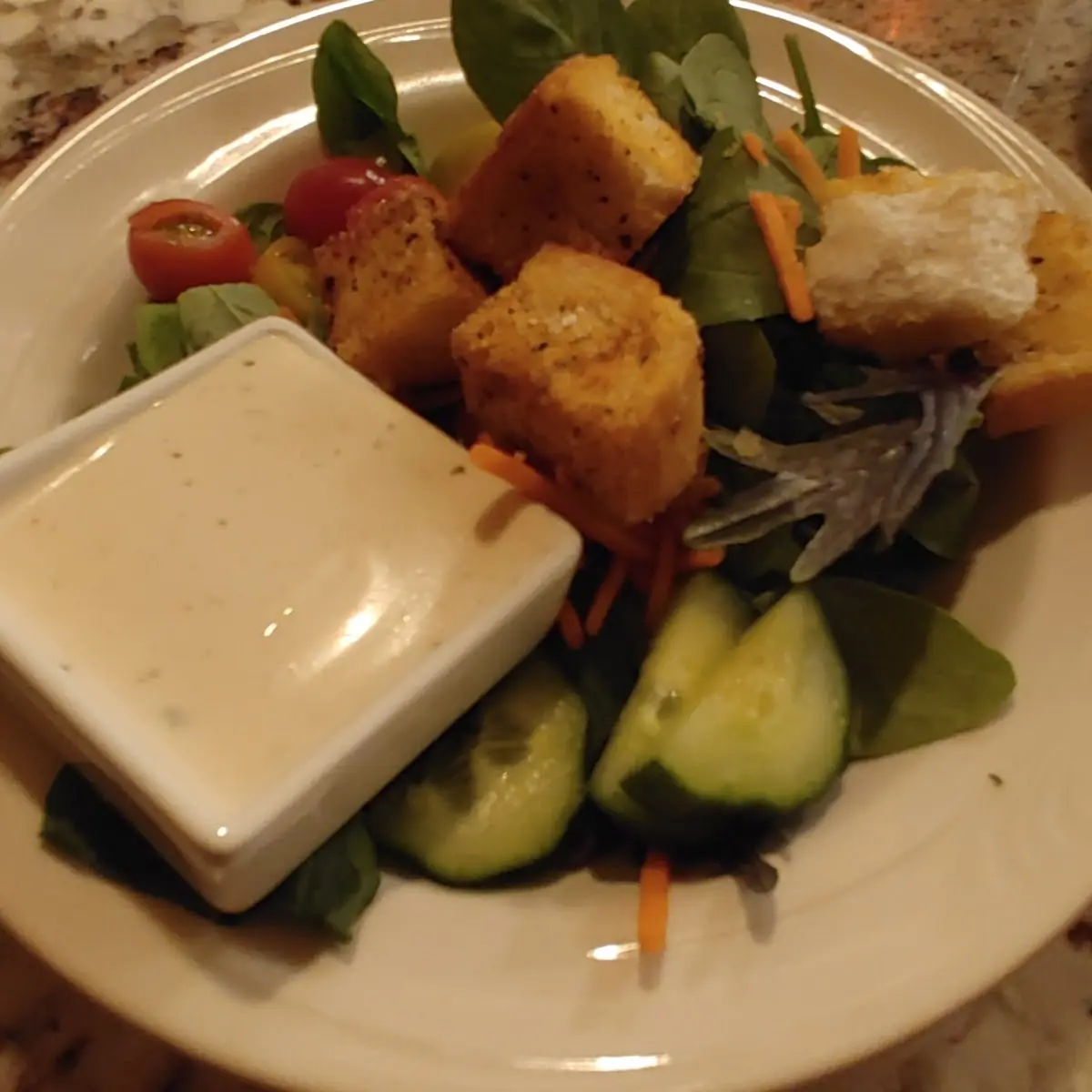 House Salad w Ranch