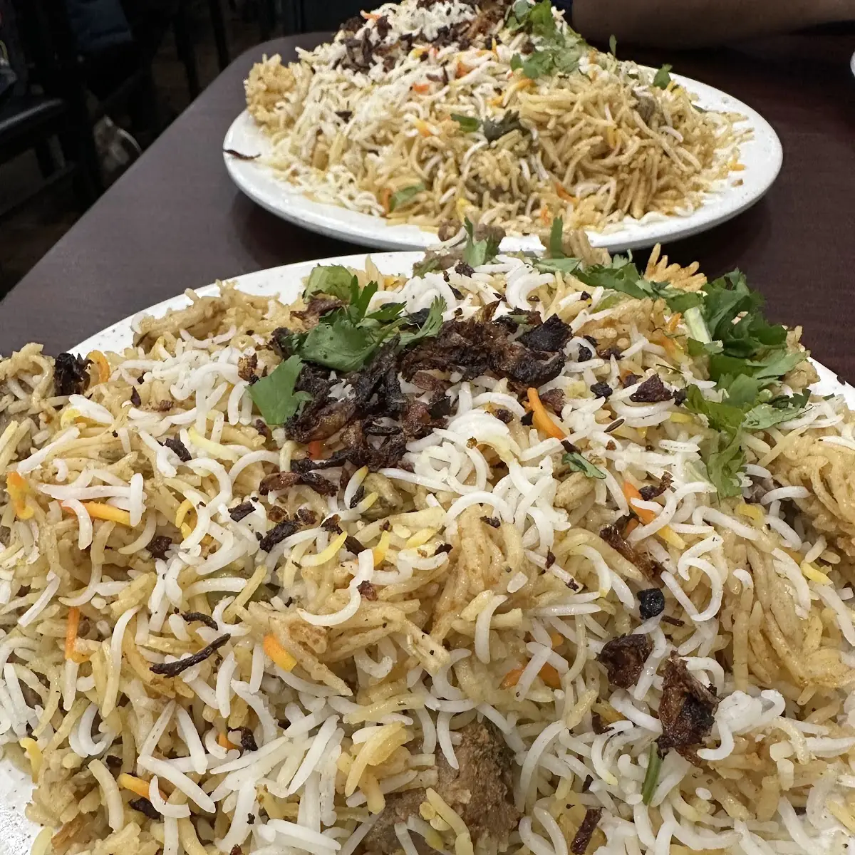 Chicken Biryani Goat Biryani