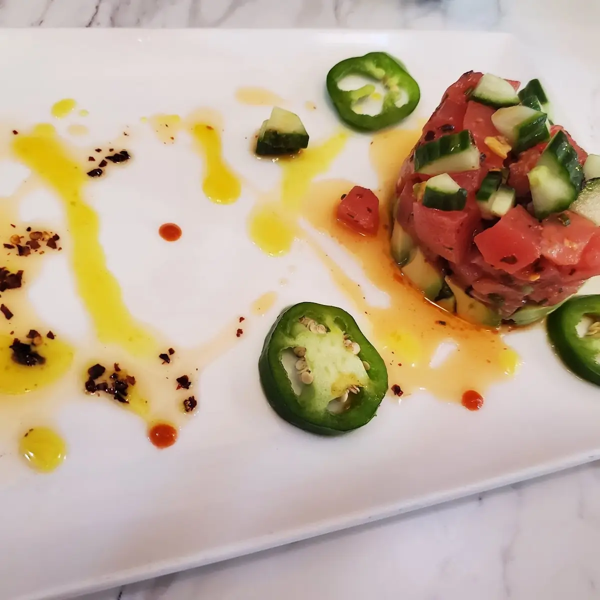 Spicy Ahi Crudo