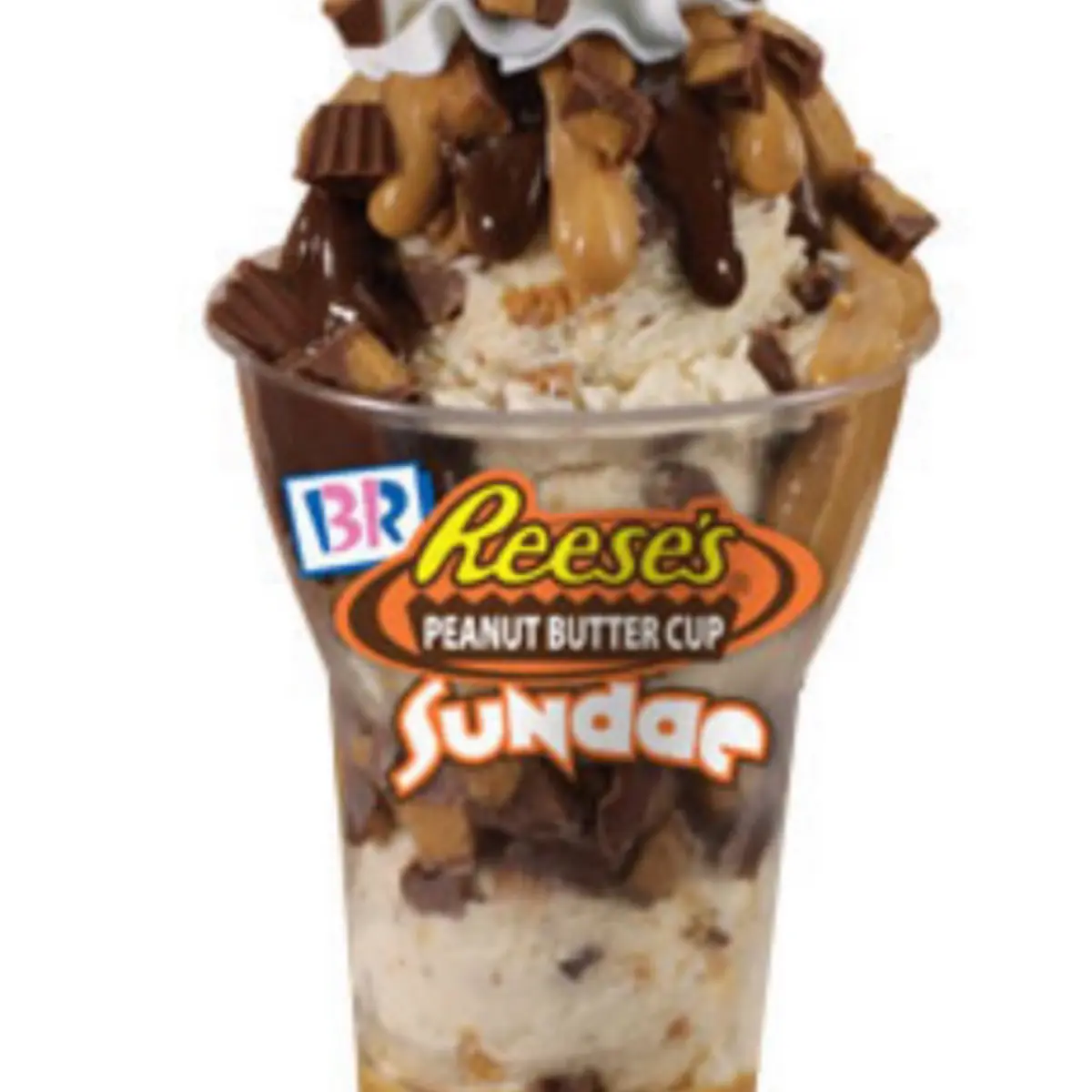 Reese's Peanut Butter Cup Layered Sundae