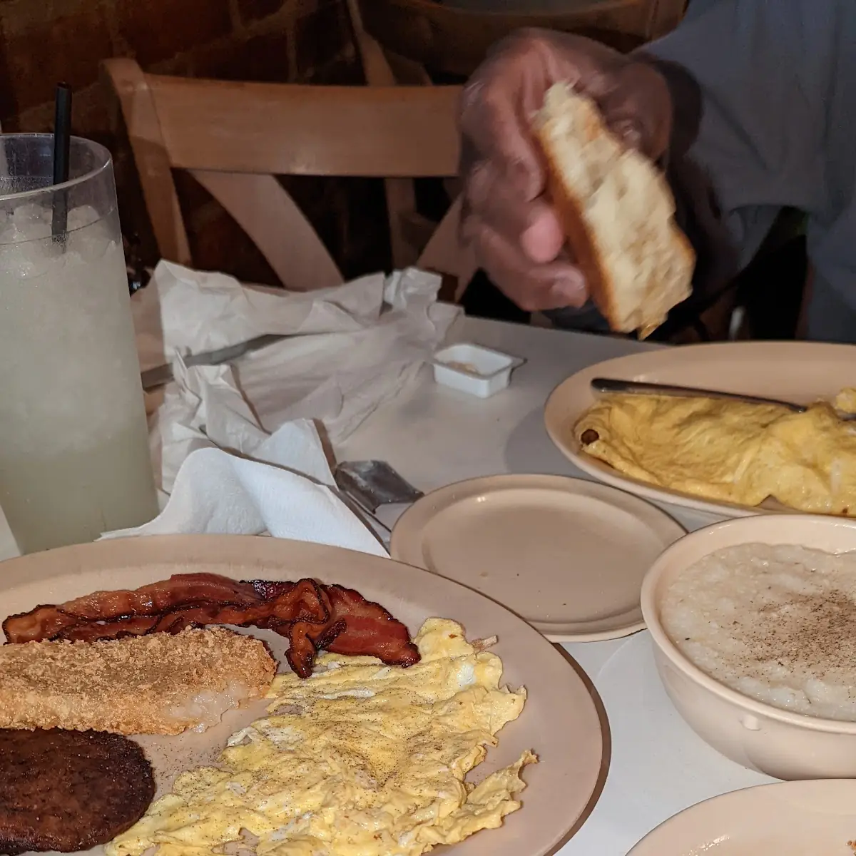 Eggs Bacon Sausage Patties