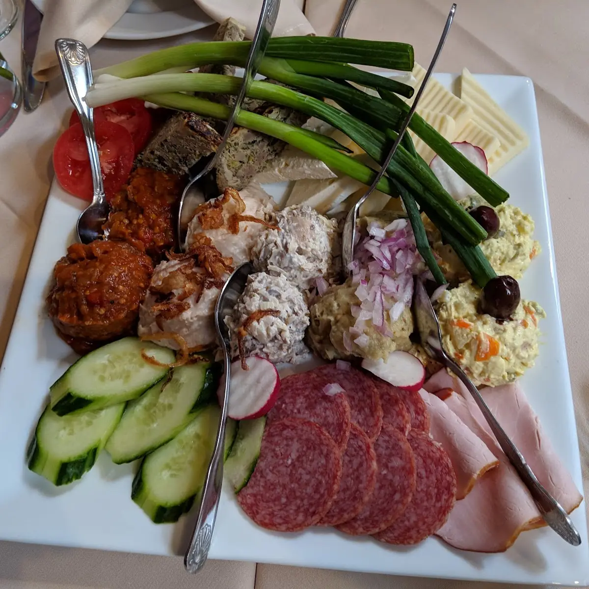 Cold Cuts Appetizer Platter