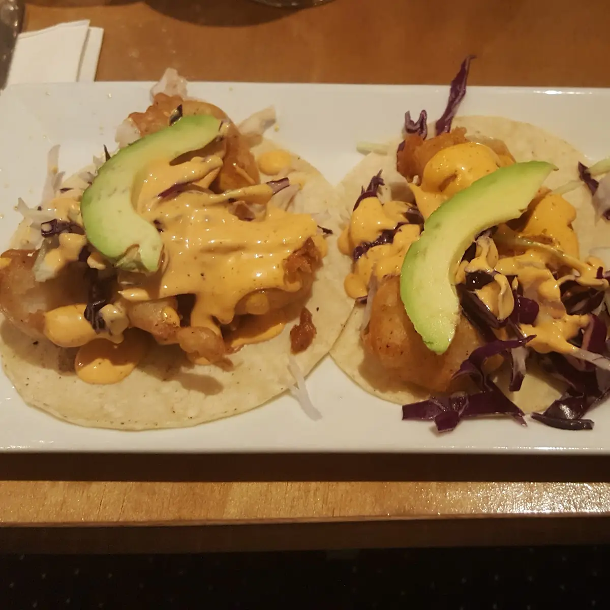 Shrimp Tacos, Zapoteca