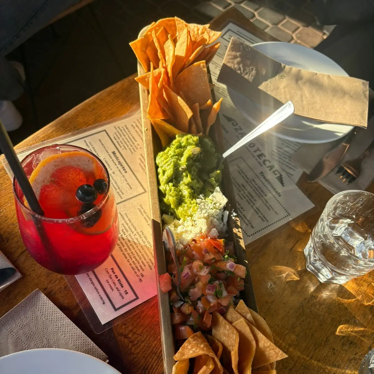 Totopos Appetizer, Zapoteca